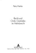 Cover of: Recht und Ordo-Gedanke im Helmbrecht