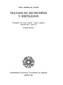 Cover of: Tratado de hechicerías y sortilegios by Andrés de Olmos