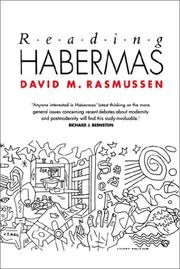Cover of: Reading Habermas by David M. Rasmussen