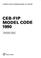 Cover of: Ceb-Fip Model Code 1990