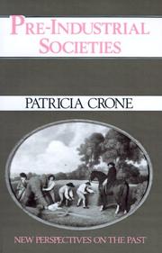 Cover of: Pre-industrial societies by Patricia Crone