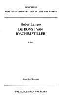 Hubert Lampo, De komst van Joachim Stiller by Kees Bezemeer
