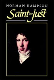 Cover of: Saint-Just
