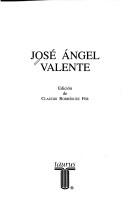 Cover of: José Angel Valente