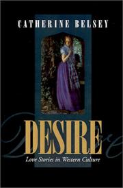 Cover of: Desire by Catherine Belsey