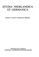 Cover of: Studia Neerlandica et Germanica