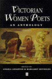 Cover of: Victorian Women Poets by 