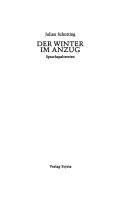 Cover of: Winter im Anzug: Sprachspaltereien