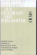 Cover of: Einblicke in Hugo Grotiusʼ Werk, Vom Recht des Krieges und des Friedens