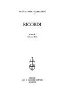 Cover of: Ricordi