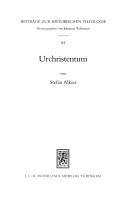 Urchristentum by Stefan Alkier