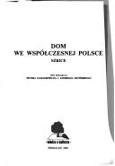 Cover of: Dom we współczesnej Polsce: szkice