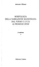 Cover of: Morfologia della narrazione manzoniana dal Fermo e Lucia ai Promessi sposi