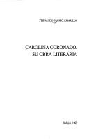 Carolina Coronado by Fernando Manso Amarillo