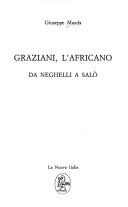 Graziani, l'Africano by Giuseppe Mayda