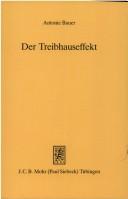 Cover of: Der Treibhauseffekt: eine ökonomische Analyse