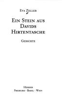 Cover of: Ein Stein aus Davids Hirtentasche by Eva Zeller