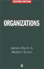 Cover of: Organizations by James G. March