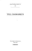 Cover of: Till Damaskus by August Strindberg