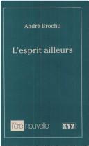 Cover of: L' esprit ailleurs