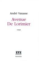 Cover of: Avenue de Lorimier: roman