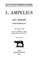 Liber memorialis by Lucius Ampelius