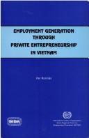 Cover of: Employment generation through private entrepreneurship in Vietnam