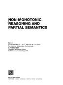 Cover of: Non-monotonic reasoning and partial semantics