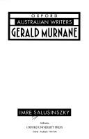 Cover of: Gerald Murnane by Imre Salusinszky