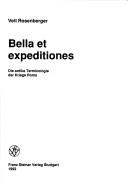 Cover of: Bella et expeditiones: die antike Terminologie der Kriege Roms