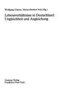 Cover of: Lebensverhältnisse in Deutschland: Ungleichheit und Angleichung