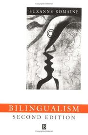 Cover of: Bilingualism by Suzanne Romaine