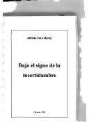 Cover of: Bajo el signo de la incertidumbre