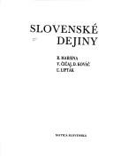 Cover of: Slovenské dejiny