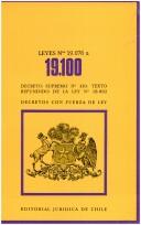 Cover of: Leyes nos. 19.076 a 19.100: decretos con fuerza de ley.