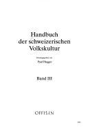 Cover of: Handbuch der schweizerischen Volkskultur