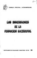 Cover of: Las Dimensiones de la formación sacerdotal. by 