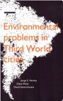 Cover of: Environmental problems in Third World cities by Jorge Enrique Hardoy