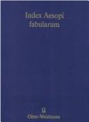 Cover of: Index Aesopi fabularum by Francisco Martín García