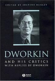 Cover of: Dworkin and His Critics: With Replies by Dworkin (Philosophers and Their Critics)