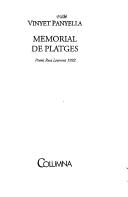 Cover of: Memorial de platges