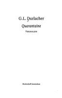 Cover of: Quarantaine by G. L. Durlacher