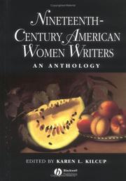 Cover of: Nineteenth-Century American Women Writers by Karen L. Kilcup, Karen L. Kilcup