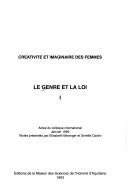 Cover of: Le Genre et la loi by Ginette Castro