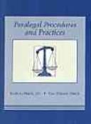 Cover of: Paralegal procedures and practices