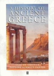 Cover of: A History Of Ancient Greece by Claude Orrieux, Pauline S. Pantel