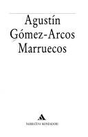 Cover of: Marruecos by Agustin Gomez-Arcos