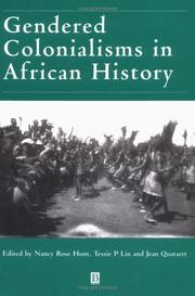 Cover of: Gendered colonialisms in African history
