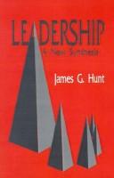 Cover of: Leadership: a new synthesis