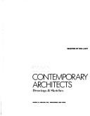 Cover of: 100 contemporary architects: drawings & sketches